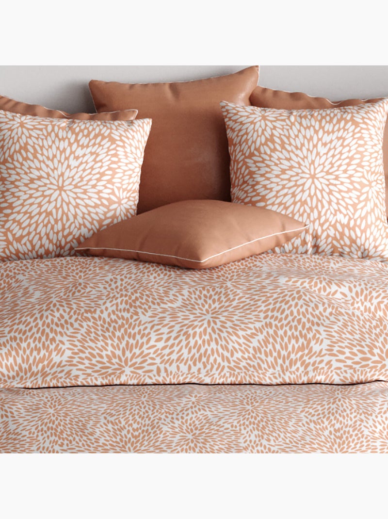 Parure housse de couette 100 % polyester lantana Multicolore - Kiabi