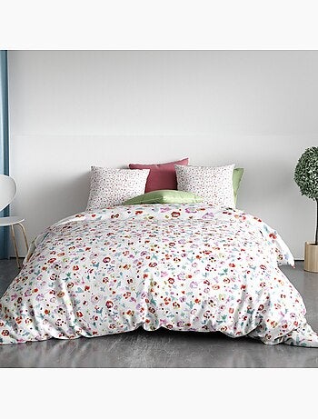 Parure housse de couette 100 % polyester liberty