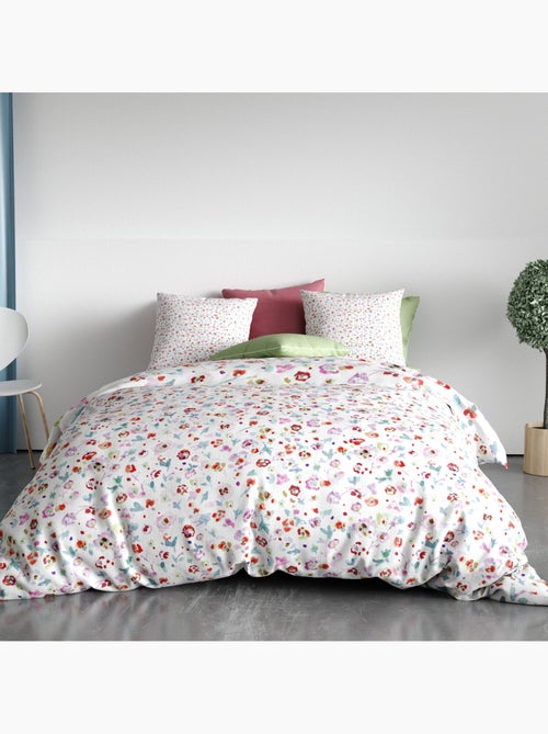 Parure housse de couette 100 % polyester liberty - Kiabi Parure housse de couette 100 % polyester liberty - Kiabi