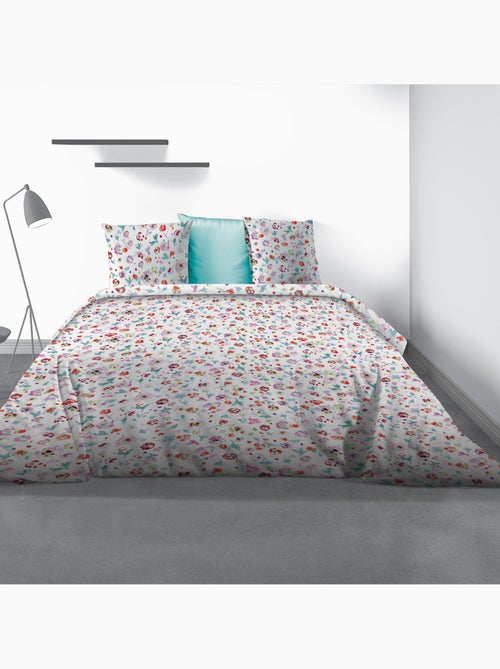 Parure housse de couette 100 % polyester liberty - Kiabi Parure housse de couette 100 % polyester liberty - Kiabi
