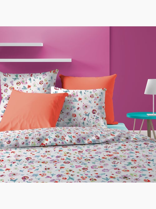 Parure housse de couette 100 % polyester liberty - Kiabi Parure housse de couette 100 % polyester liberty - Kiabi