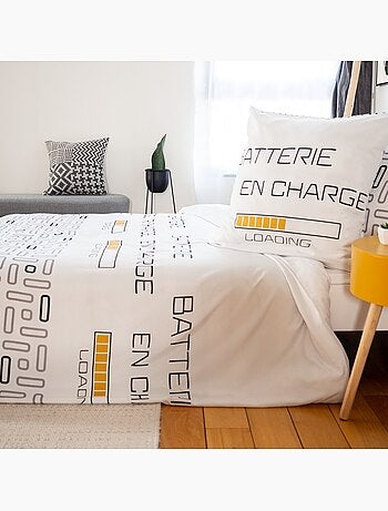 Parure housse de couette 100 % polyester loading