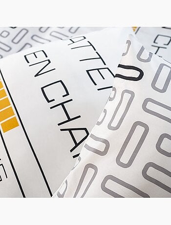 Parure housse de couette 100 % polyester loading