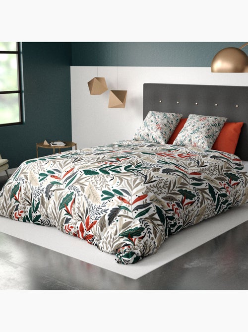 Parure housse de couette 100 % polyester luziola - Kiabi Parure housse de couette 100 % polyester luziola - Kiabi