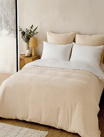 Parure housse de couette 100 % polyester maya