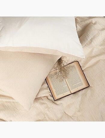 Parure housse de couette 100 % polyester maya