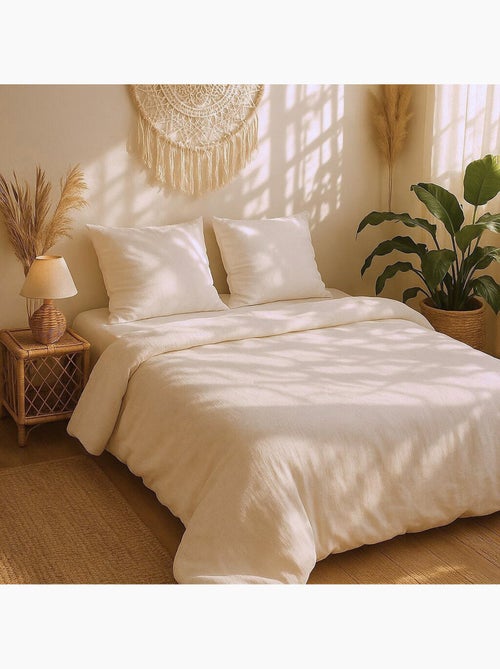 Parure housse de couette 100 % polyester maya - Kiabi
