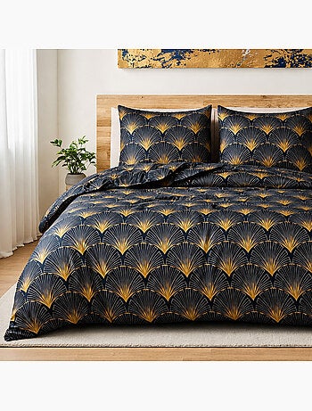 Parure housse de couette 100 % polyester motif, OPERA