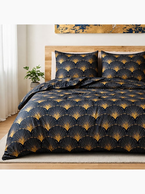 Parure housse de couette 100 % polyester motif, OPERA - Kiabi
