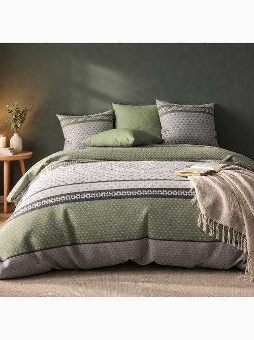 Parure housse de couette 100 % polyester vaxo - Kiabi