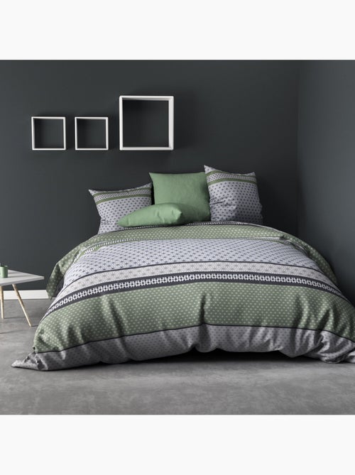 Parure housse de couette 100 % polyester vaxo - Kiabi