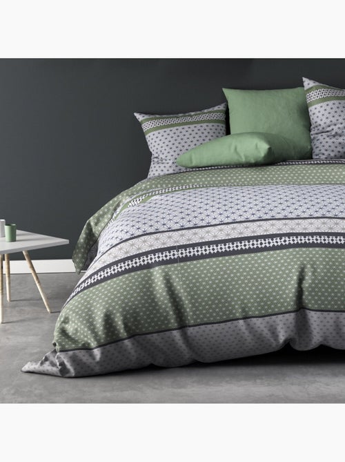 Parure housse de couette 100 % polyester vaxo - Kiabi