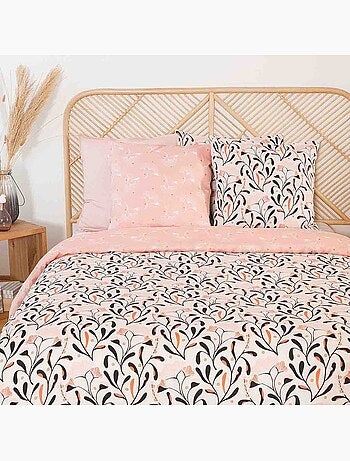 Parure housse de couette 100 % satin de coton joy