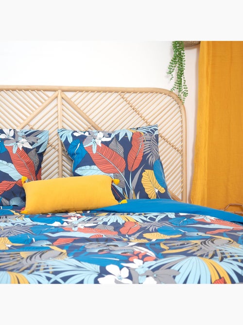 Parure housse de couette 100 % satin de coton parade - Kiabi