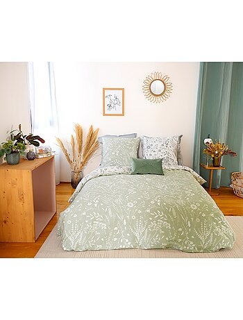 Parure housse de couette 100 % satin de coton susie