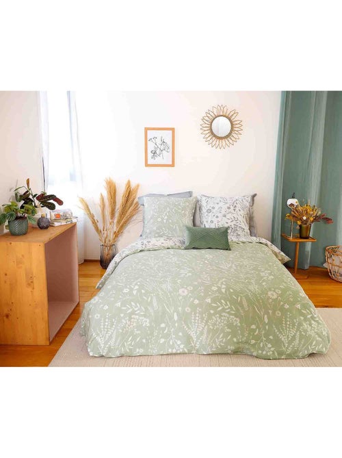 Parure housse de couette 100 % satin de coton susie - Kiabi Parure housse de couette 100 % satin de coton susie - Kiabi