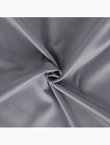 Parure housse de couette 100% satin de coton unie - Elegant