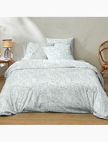 Parure housse de couette 140x200 cm 100% coton, LINA