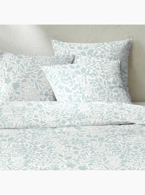 Parure housse de couette 140x200 cm 100% coton, LINA - Kiabi Parure housse de couette 140x200 cm 100% coton, LINA - Kiabi