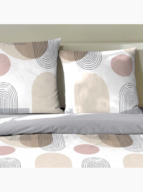 Parure housse de couette 140x200 cm 100% coton, SIMO - Kiabi Parure housse de couette 140x200 cm 100% coton, SIMO - Kiabi