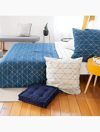 Parure housse de couette 140x200 cm en microfibre, LIST