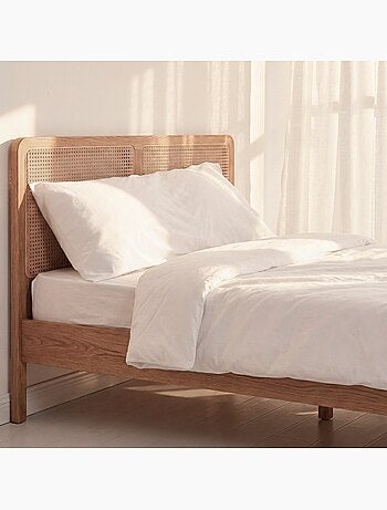 Parure housse de couette 2 pi?ces Basic "Happyfriday
