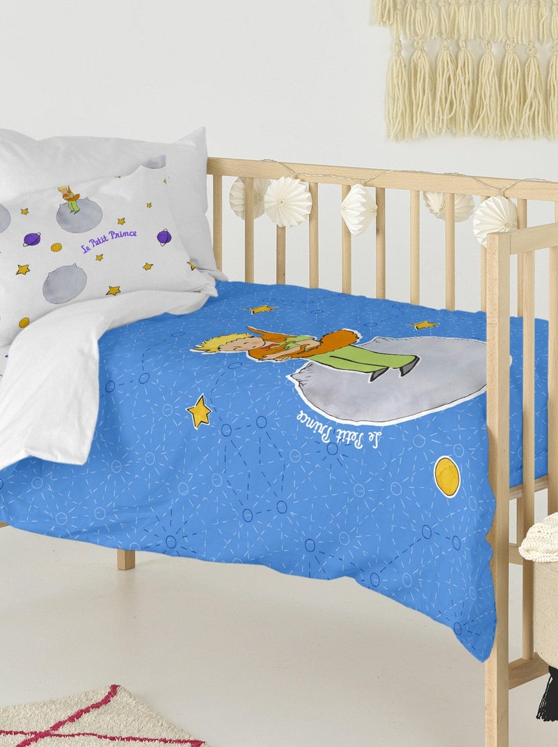 Parure housse de couette 2 pièces Accolade Berceau "Happyfriday" Multicolore - Kiabi