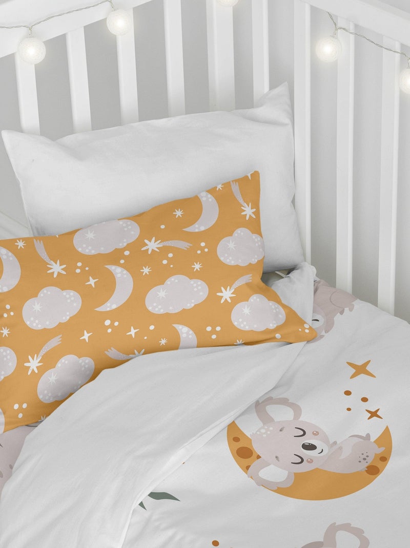 Parure housse de couette 2 pièces Baby koala "Happyfriday" Multicolore - Kiabi