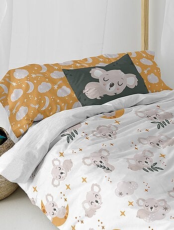 Parure housse de couette 2 pièces Baby koala "Happyfriday