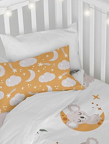 Parure housse de couette 2 pièces Baby koala Berceau "Happyfriday