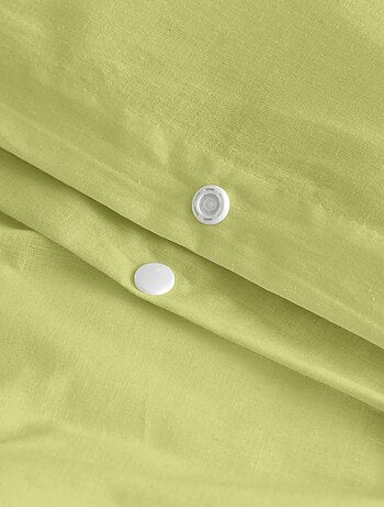 Parure housse de couette 2 pièces Basic Berceau "Happyfriday