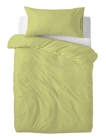 Parure housse de couette 2 pièces Basic Berceau "Happyfriday