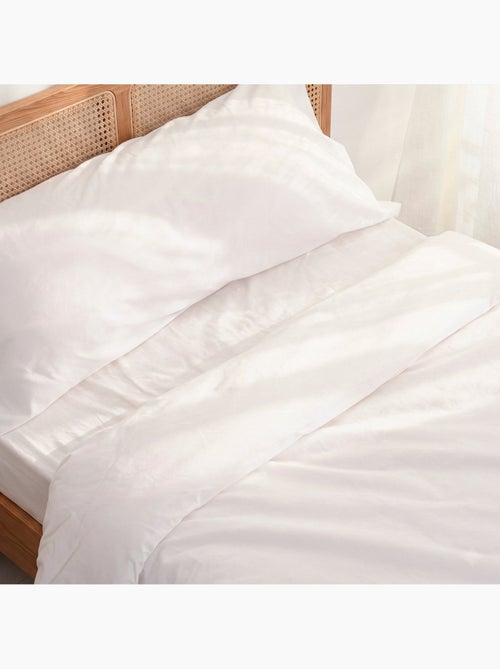 Parure housse de couette 2 pièces Basic "Happyfriday" - Kiabi