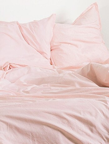 Parure housse de couette 2 pièces Basic "Happyfriday