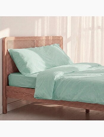 Parure housse de couette 2 pièces Basic "Happyfriday