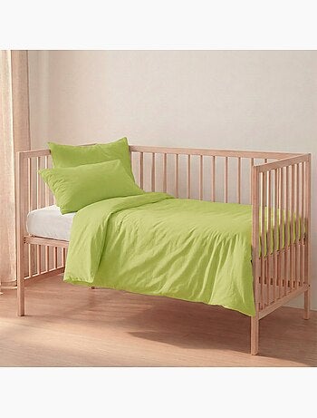 Parure housse de couette 2 pièces Basic "Happyfriday