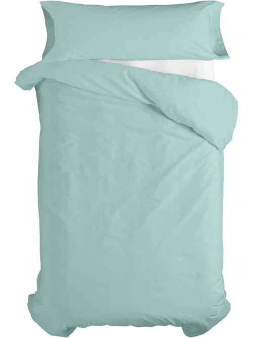 Parure housse de couette 2 pièces Basic "Happyfriday" - Kiabi