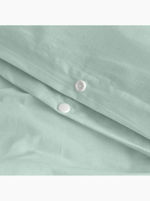 Parure housse de couette 2 pièces Basic Lit Bébé "Happyfriday" - Kiabi