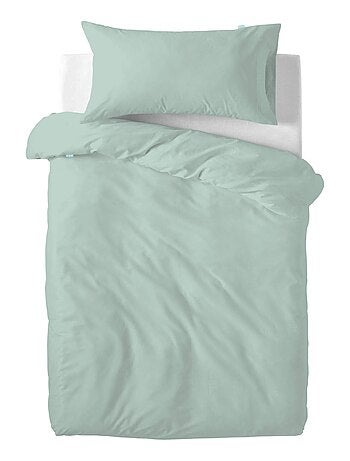 Parure housse de couette 2 pièces Basic Berceau "Happyfriday