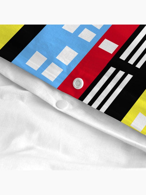 Parure housse de couette 2 pièces Bat "Happyfriday" - Kiabi