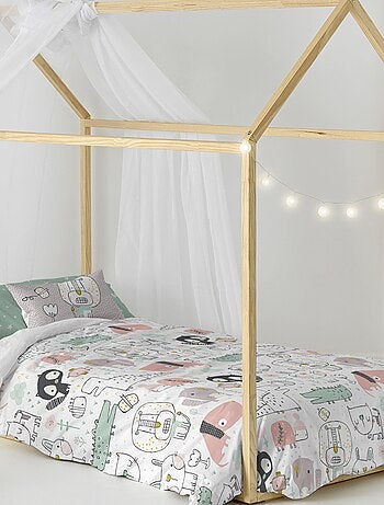 Parure housse de couette 2 pièces Best buddies "Happyfriday