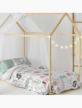 Parure housse de couette 2 pièces Best buddies "Happyfriday