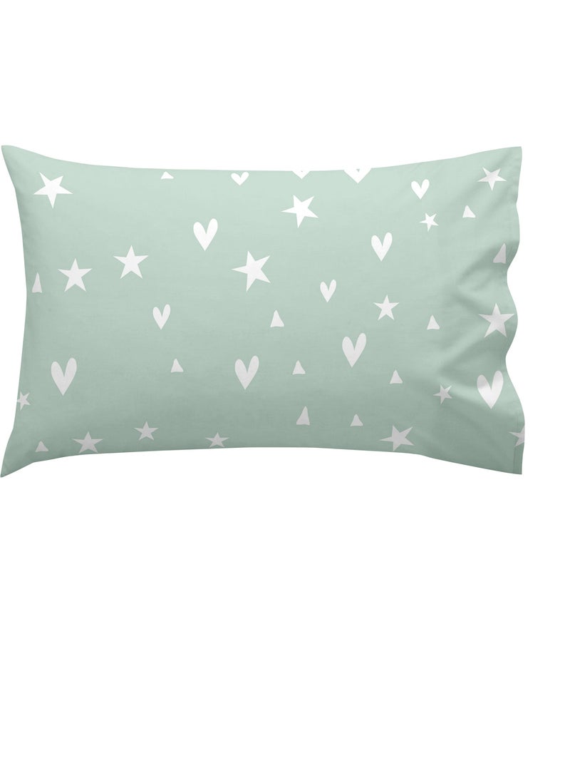 Parure housse de couette 2 pièces best buddies lit bébé "happyfriday" Multicolore - Kiabi