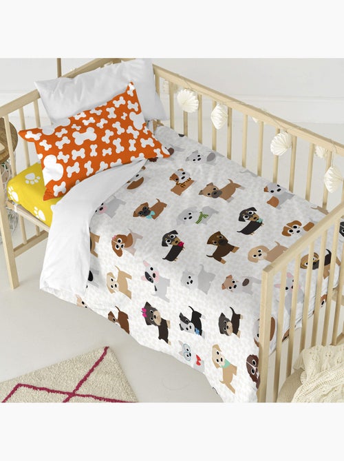 Parure housse de couette 2 pièces dogs berceau "happyfriday" - Kiabi Parure housse de couette 2 pièces dogs berceau "happyfriday" - Kiabi