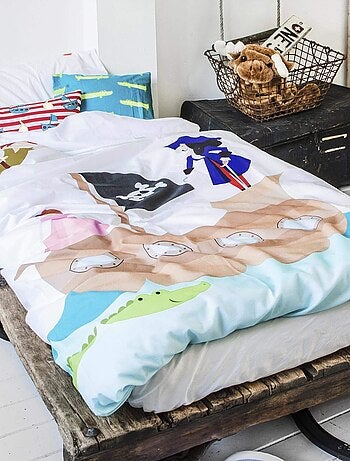 Parure housse de couette 2 pièces Flying boy "Happyfriday