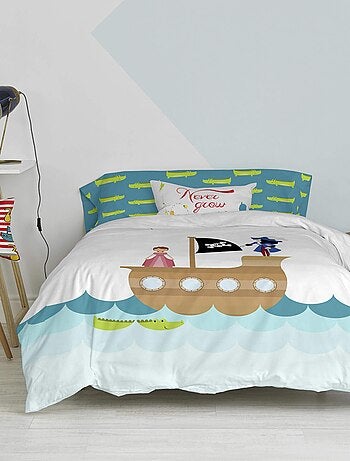 Parure housse de couette 2 pièces Flying boy "Happyfriday