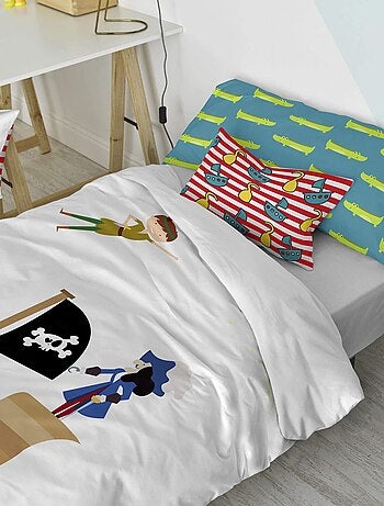 Parure housse de couette 2 pièces Flying boy "Happyfriday