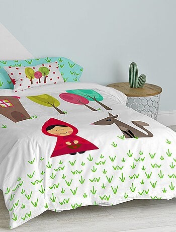 Parure housse de couette 2 pièces Grandma "Happyfriday