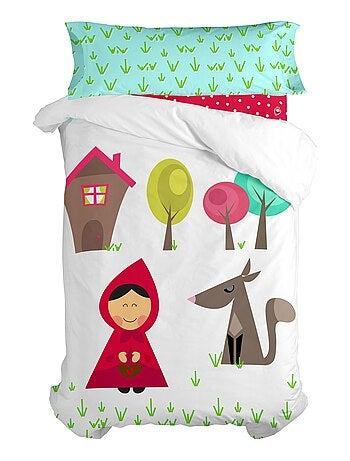 Parure housse de couette 2 pièces Grandma "Happyfriday