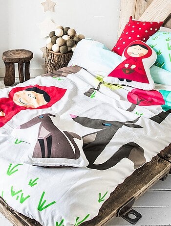 Housse pour couette + housse pour taie d'oreiller pour lit IKEA® Junior et  Maxicuna (70x160 cm)